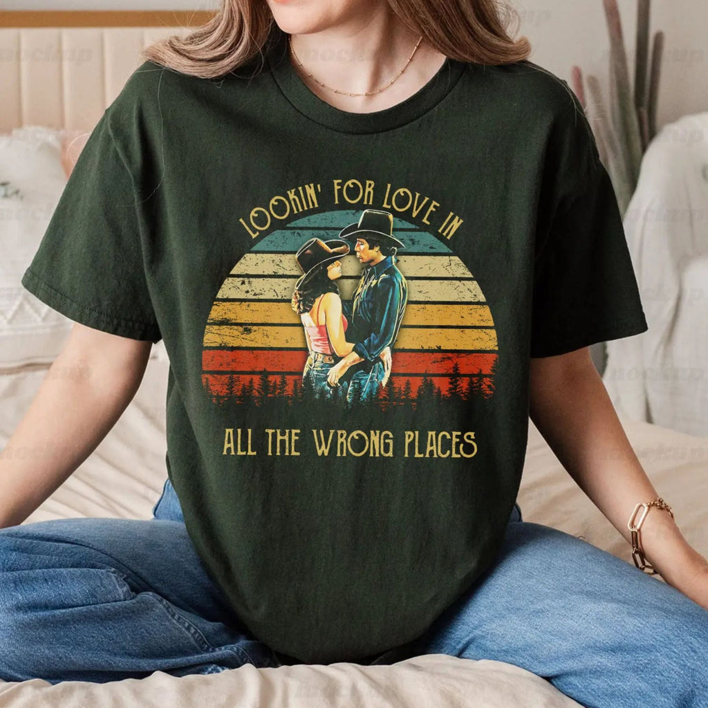 "Urban Cowboy" Vintage Movie T-Shirt - Bud & Sissy Western Retro Tee, Classic Quote Apparel - Frontier Outfitters Frontier Outfitters
