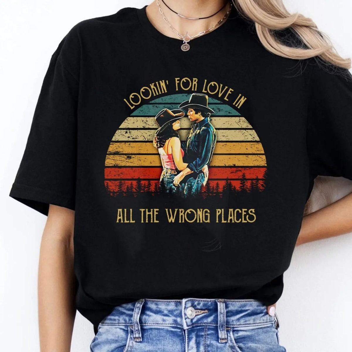 "Urban Cowboy" Vintage Movie T-Shirt - Bud & Sissy Western Retro Tee, Classic Quote Apparel - Frontier Outfitters Frontier Outfitters