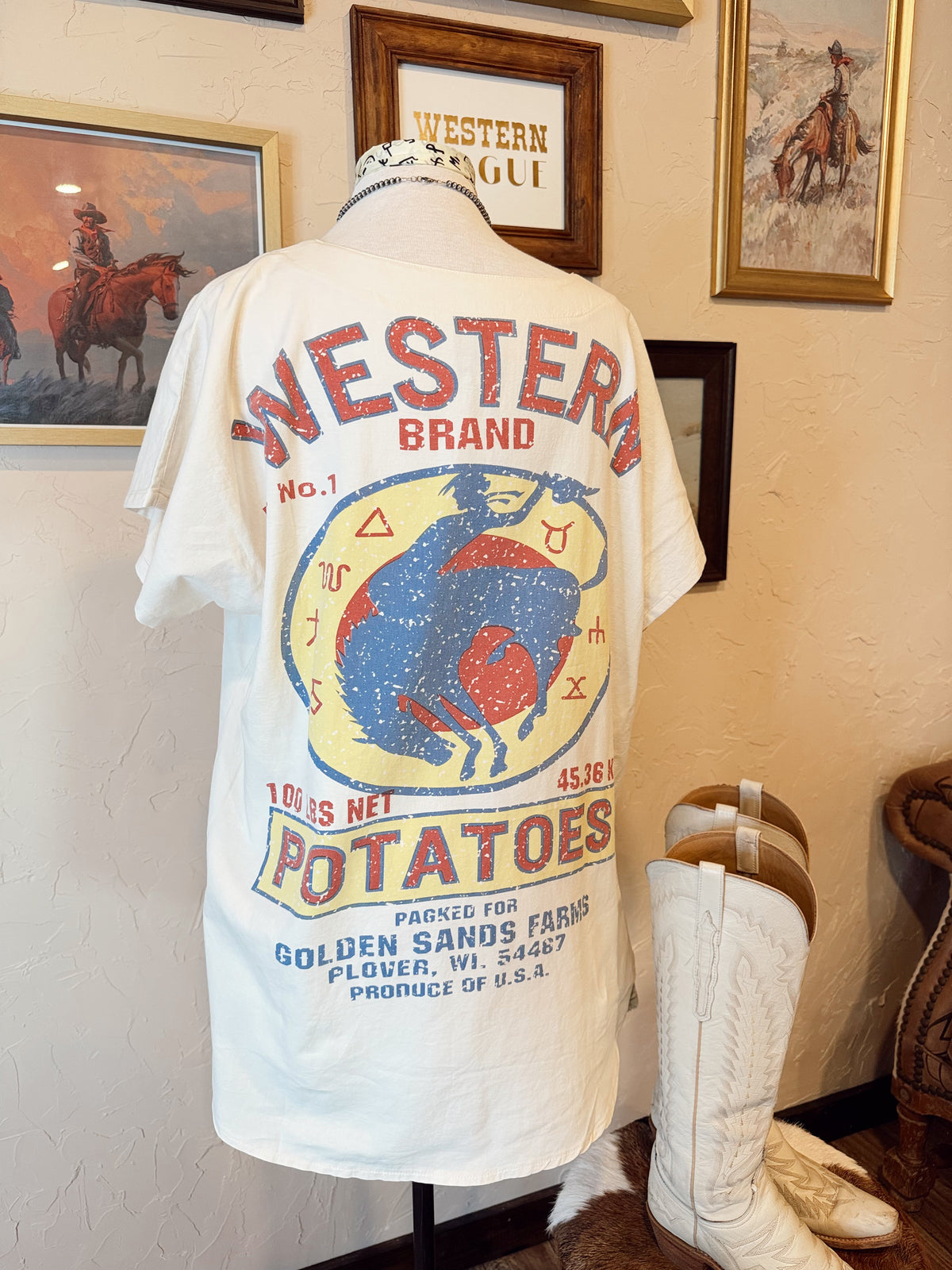 The Seasons Best Branded Bronc Top - Frontier Outfitters Frontier Outfitters