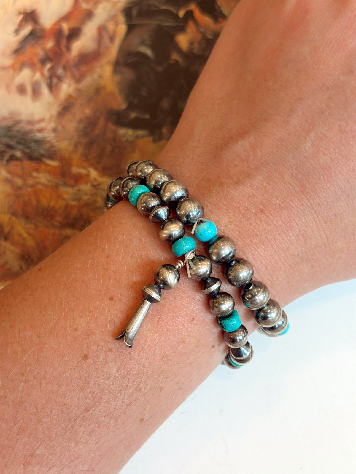 The Stretchy Navajo Pearl Bracelet - Frontier Outfitters Frontier Outfitters