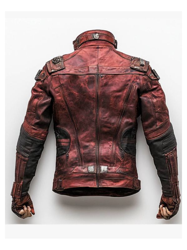 Yusef Red Leather Jacket - Leather Jacket for Men Red - Frontier Outfitters Frontier Outfitters