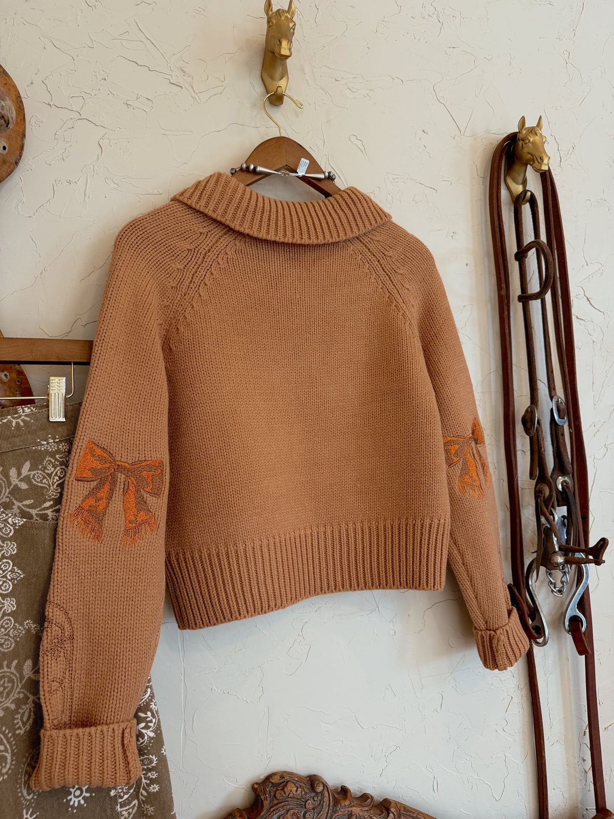 The Palomino Embroidered Sweater - Frontier Outfitters Frontier Outfitters