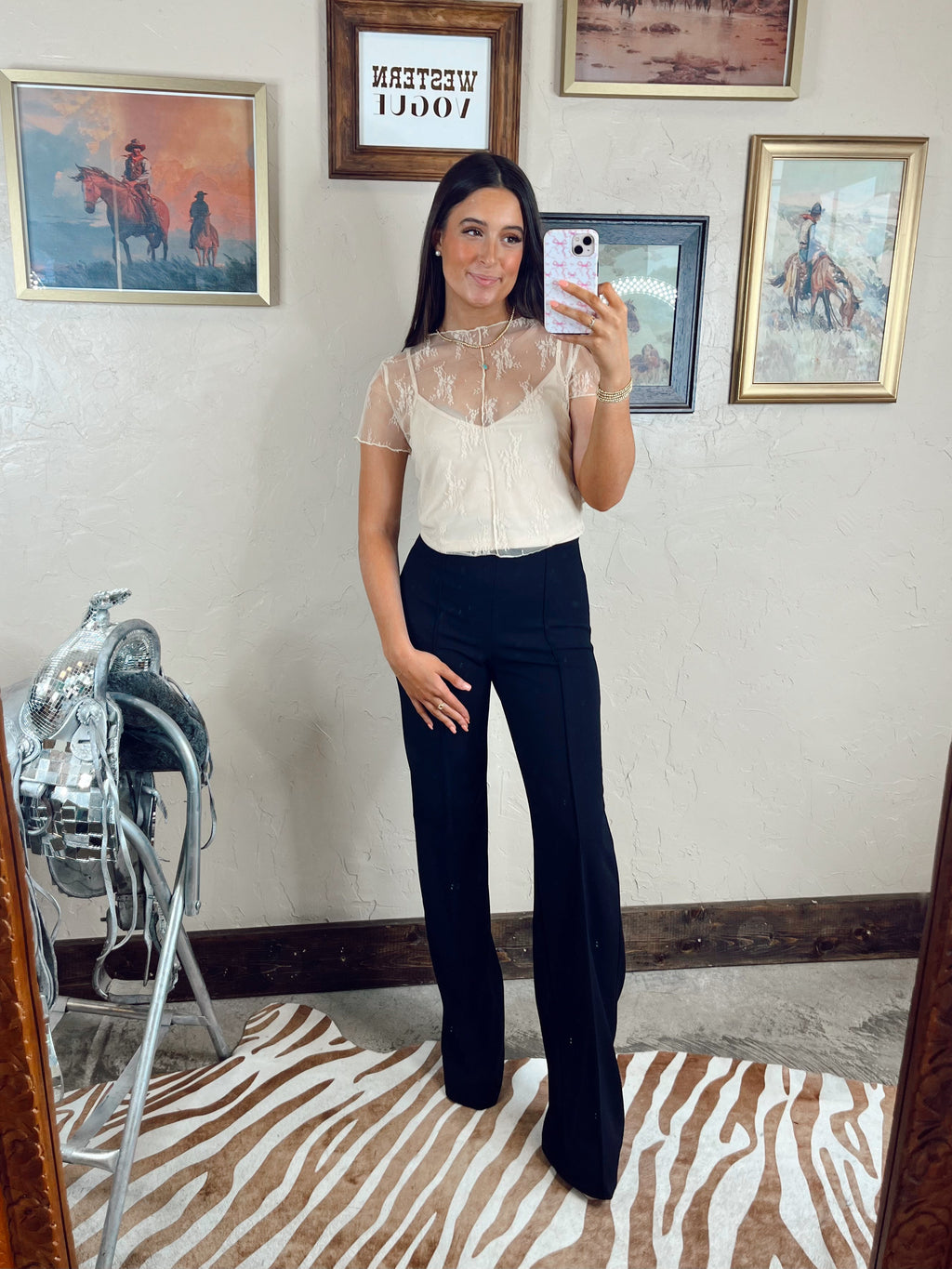 The Ranchers Wife Trousers in Black - Frontier Outfitters Frontier Outfitters