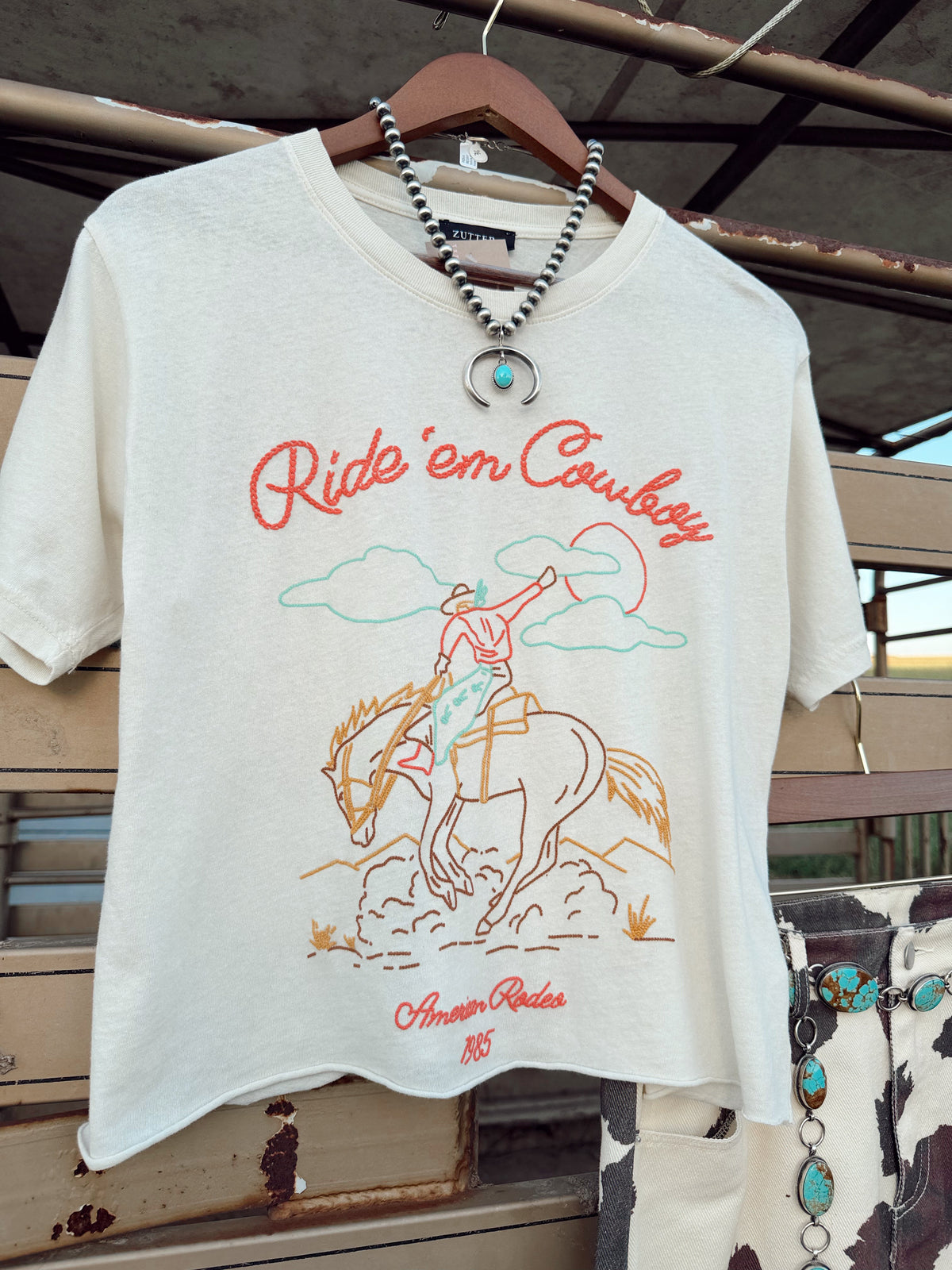 The American Rodeo 1985 T-Shirt - Frontier Outfitters Frontier Outfitters