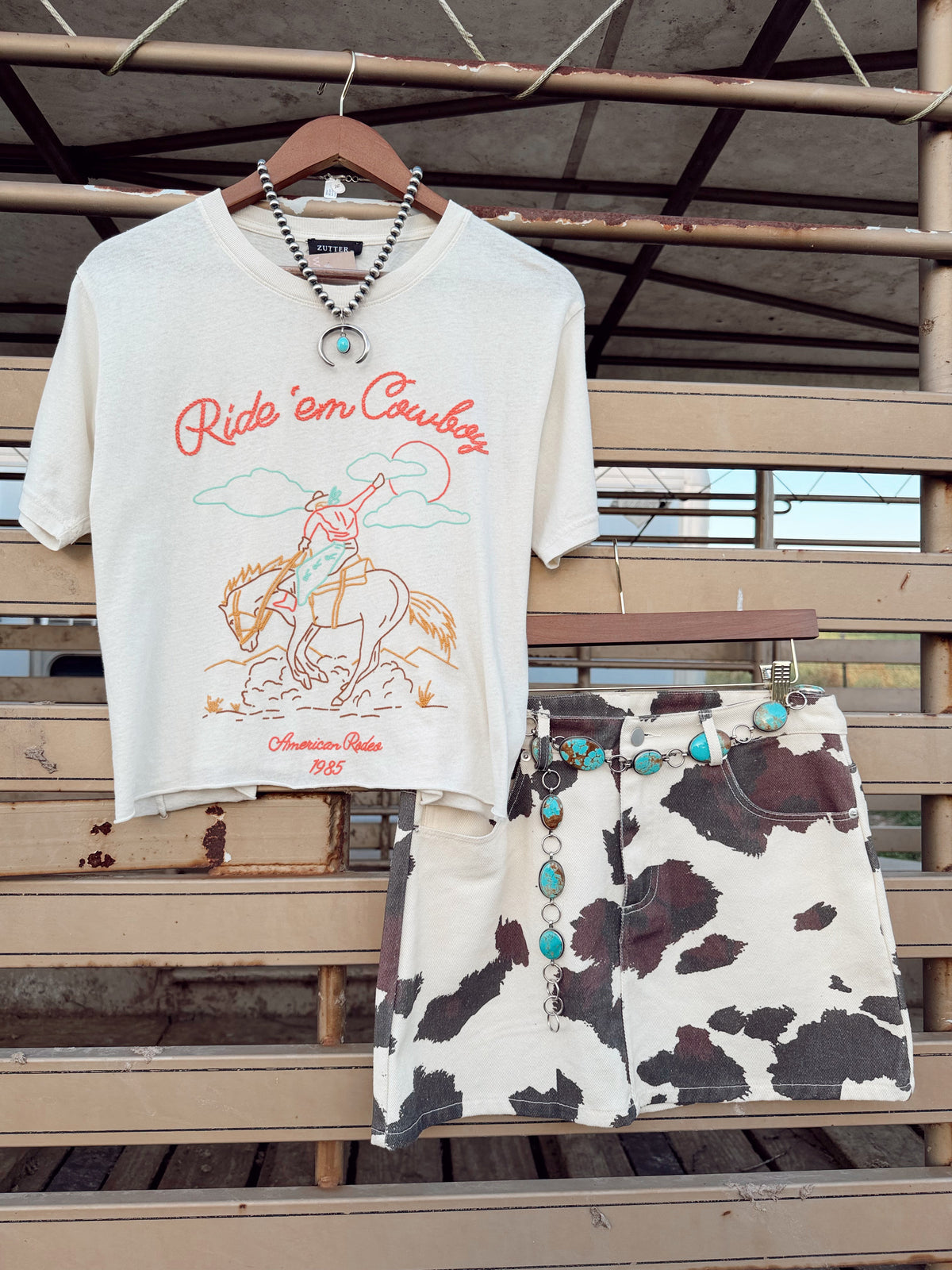 The American Rodeo 1985 T-Shirt - Frontier Outfitters Frontier Outfitters