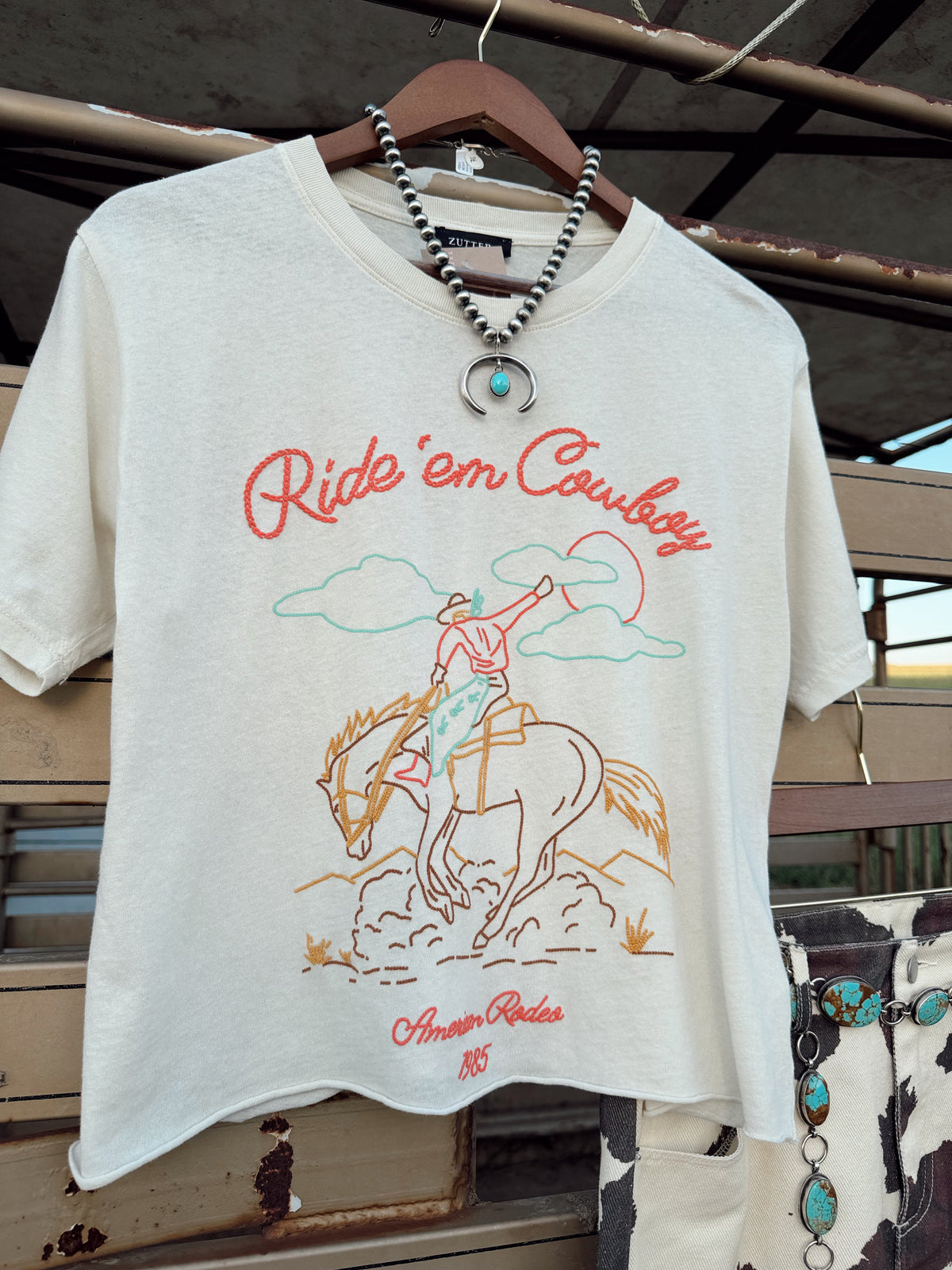 The American Rodeo 1985 T-Shirt - Frontier Outfitters Frontier Outfitters