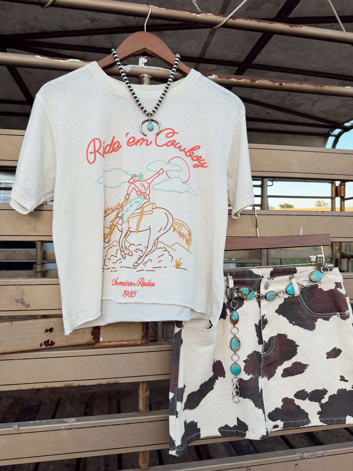 The American Rodeo 1985 T-Shirt - Frontier Outfitters Frontier Outfitters