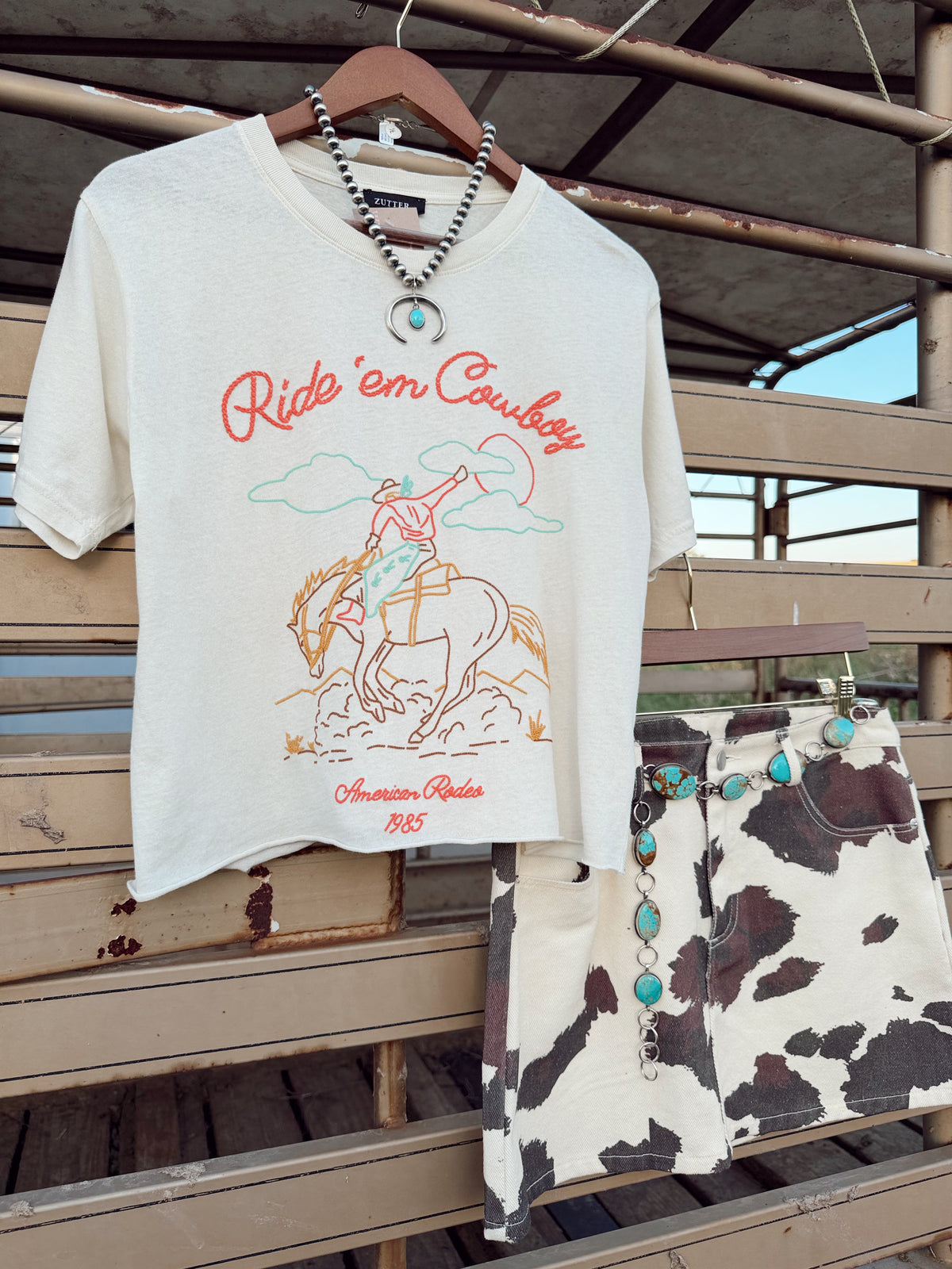 The American Rodeo 1985 T-Shirt - Frontier Outfitters Frontier Outfitters