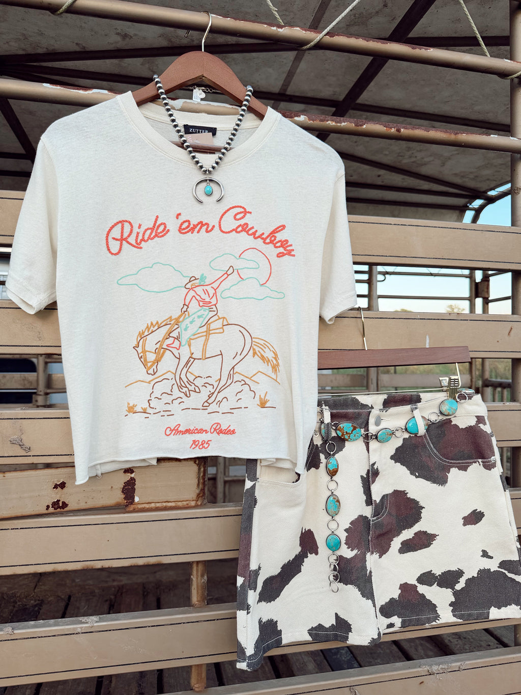 The American Rodeo 1985 T-Shirt - Frontier Outfitters Frontier Outfitters