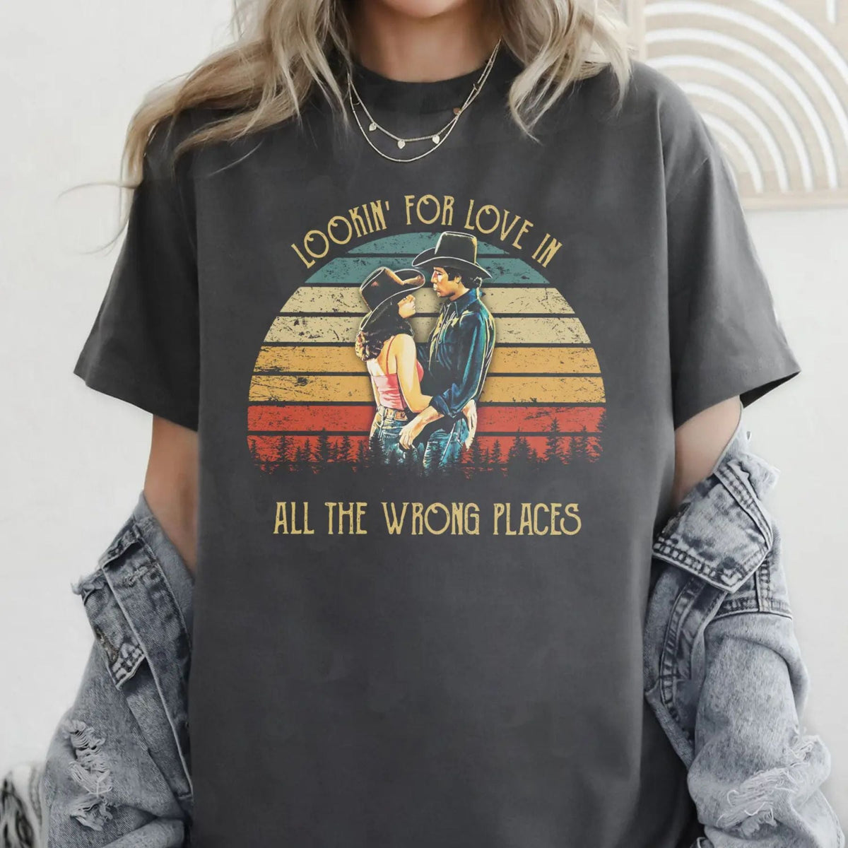 "Urban Cowboy" Vintage Movie T-Shirt - Bud & Sissy Western Retro Tee, Classic Quote Apparel - Frontier Outfitters Frontier Outfitters